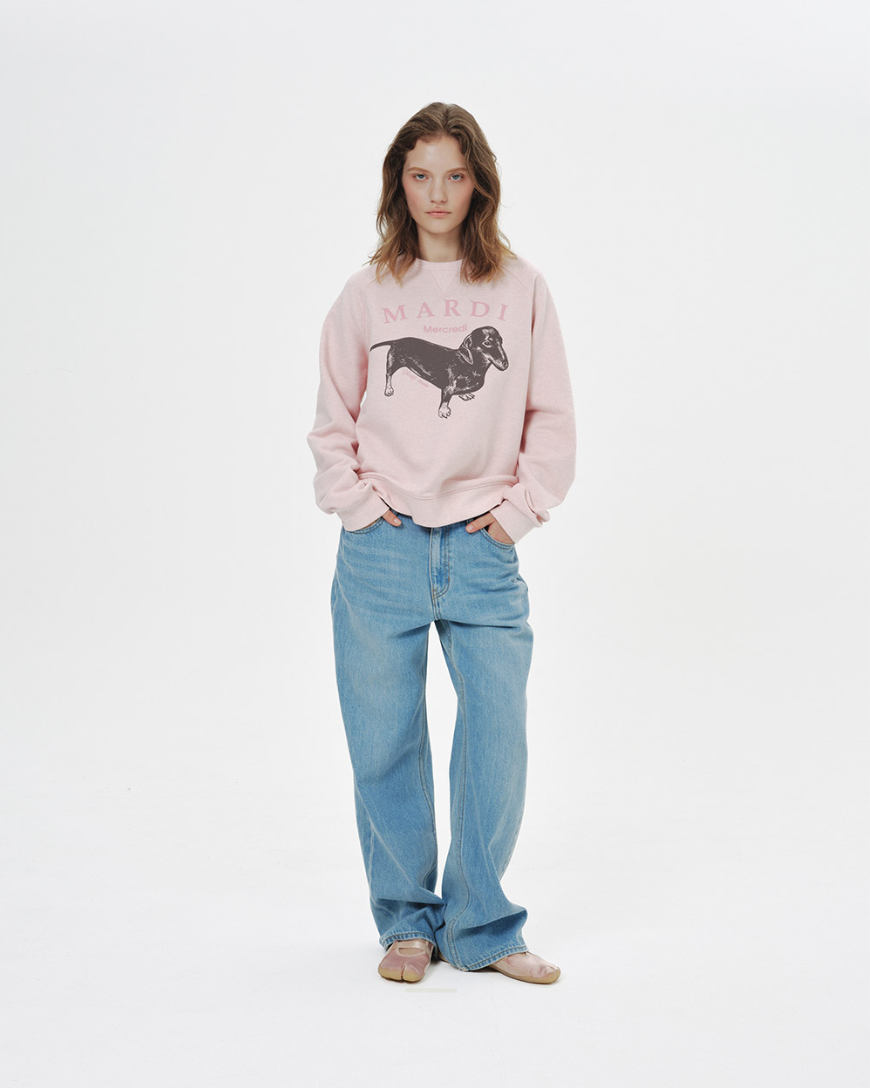 【韓國預購】KRM090803 MARDI SWEATSHIRT RAGLAN DDANJI