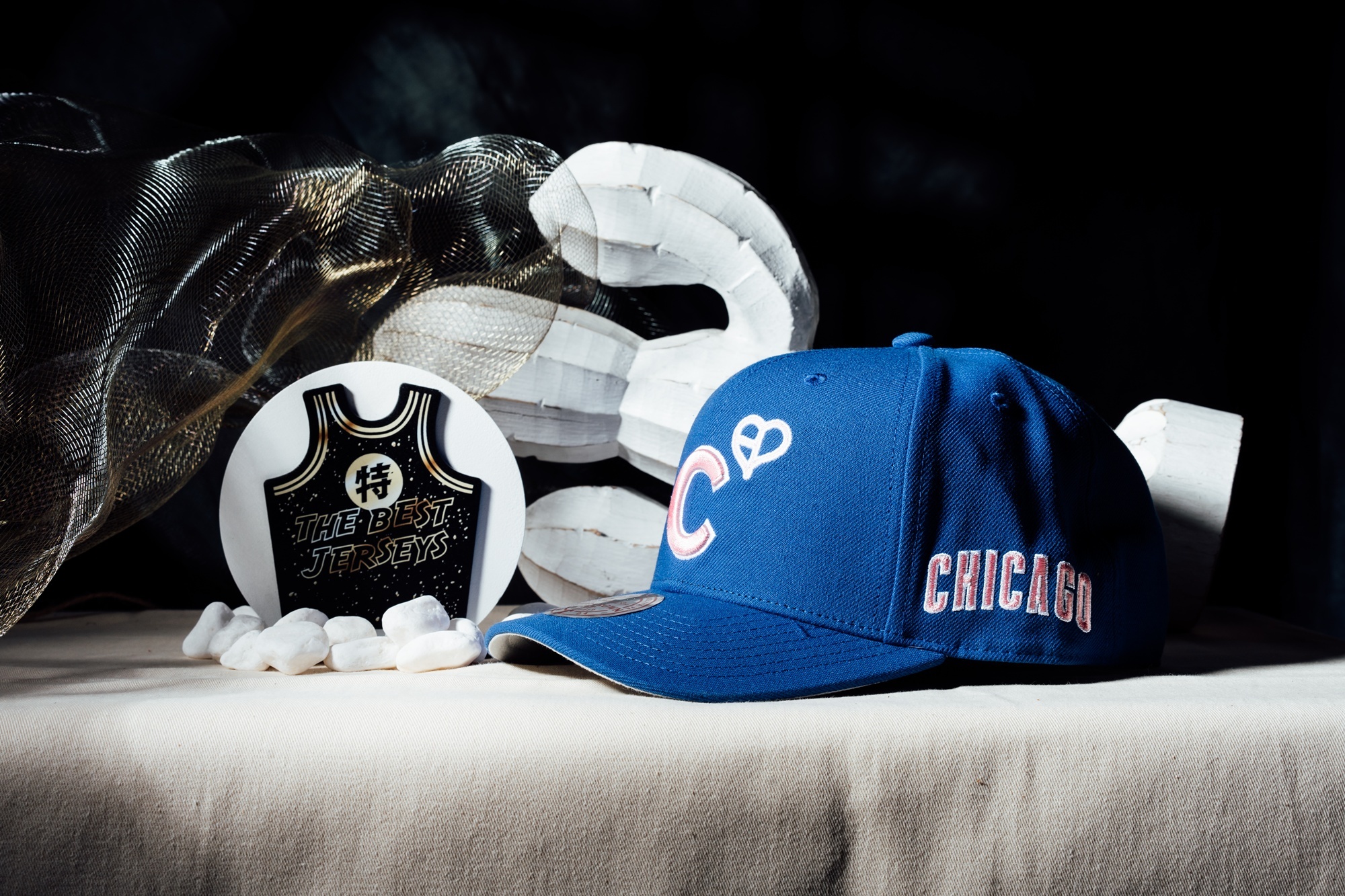 MLB帽子 Chicago Cubs 芝加哥小熊 藍粉 BLACKPINK 聯名款 老帽 M&N 可調式 全新