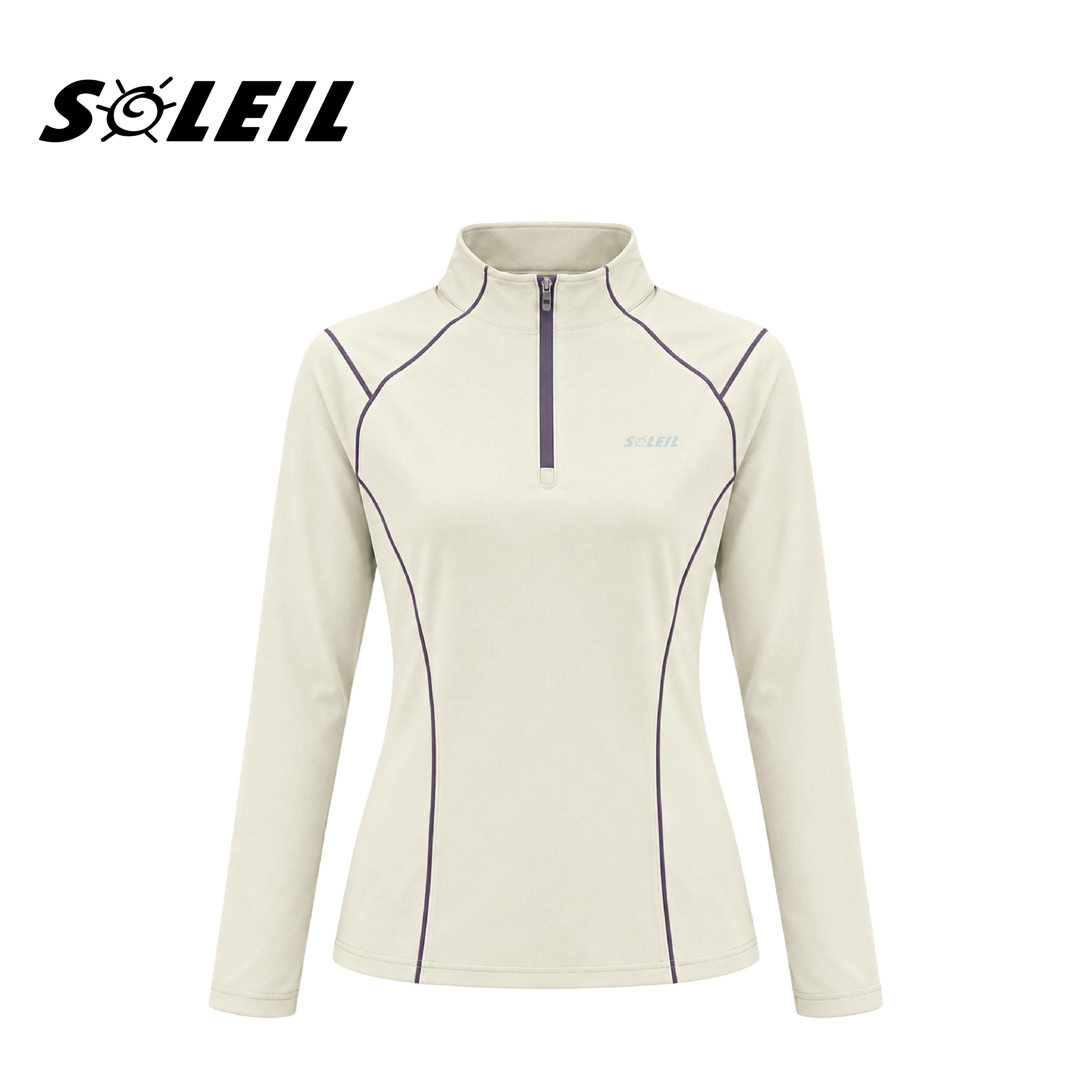 SOLEIL 排汗拉鍊立領上衣 女款 (3色) 11SL2633B