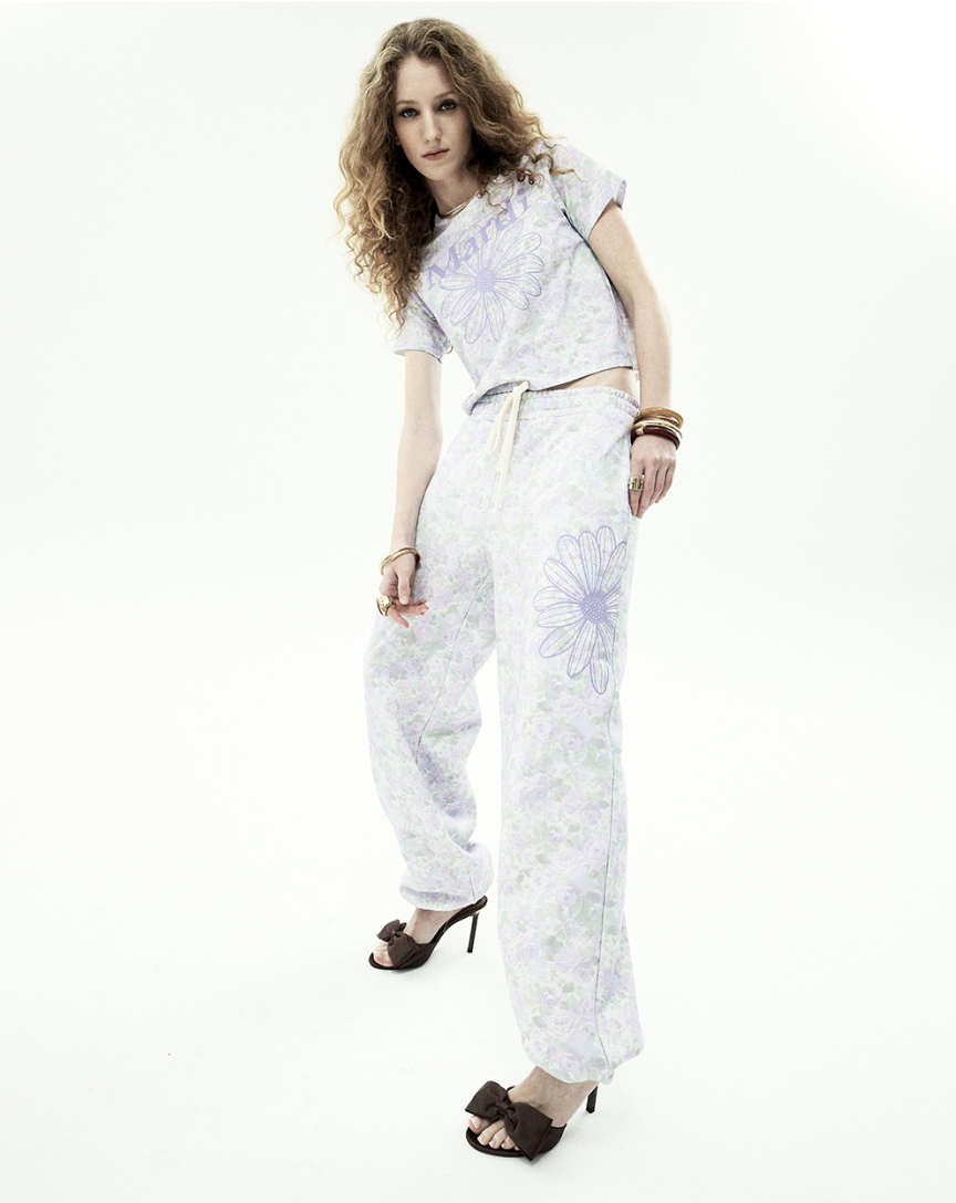 【韓國預購】KRM090804 MARDI JOGGER PANTS FLEUR FLOWER
