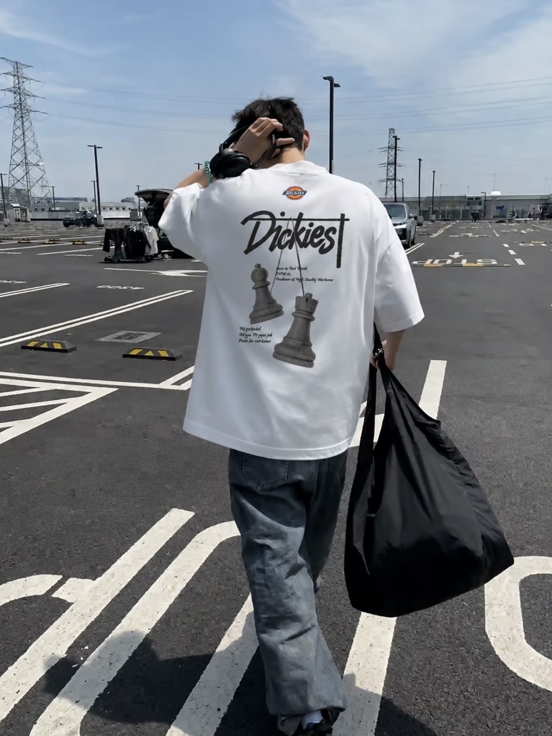 （現貨）Dickies 美式 復古 西洋棋 印花logo 短T DKU262NKTXR1