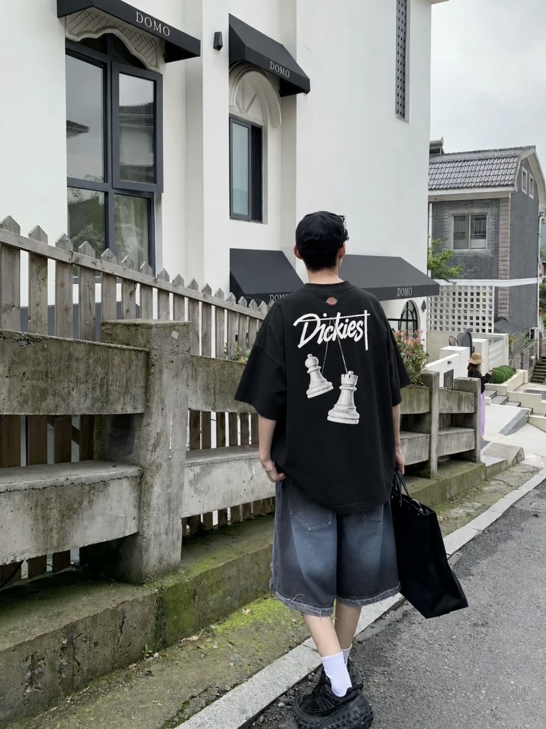 （現貨）Dickies 美式 復古 西洋棋 印花logo 短T DKU262NKTXR1