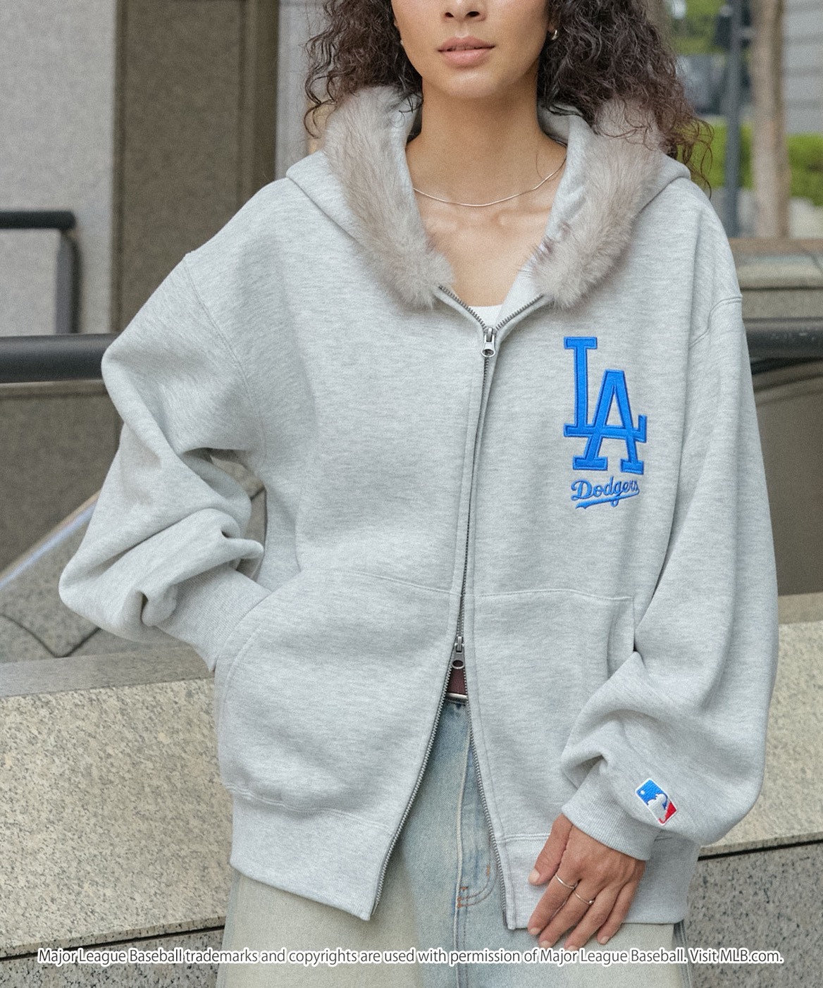 日本 MLB 美國 職棒 大聯盟 刺繡 仿毛皮 連帽 抓絨 雙拉鍊 連帽外套 4款