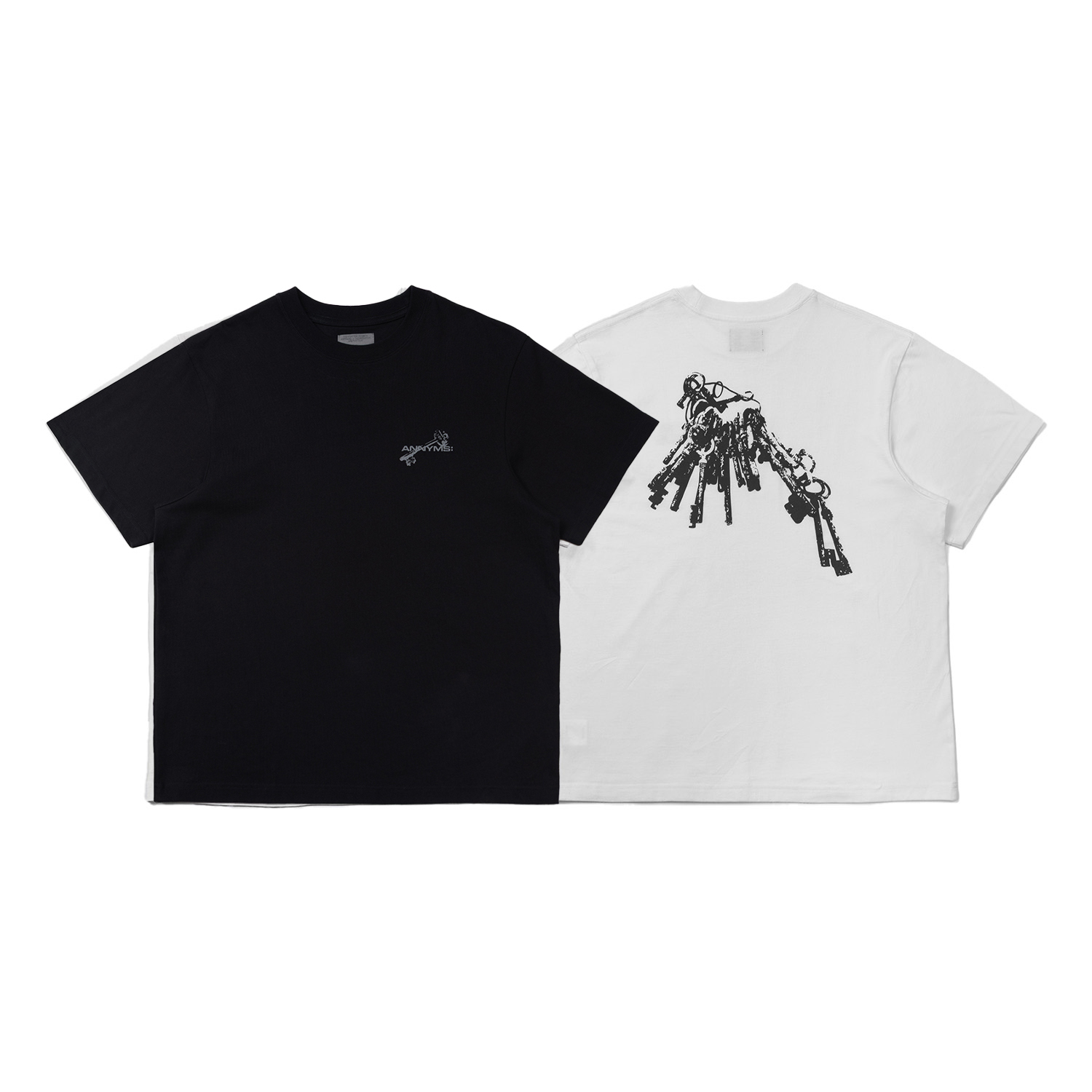 【車庫服飾】Anonymous Talking S26-SS17 Vintage Keys Tee