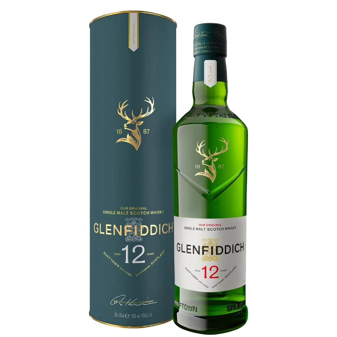 Glenfiddich 12Y Single Malt Whisky 700ml