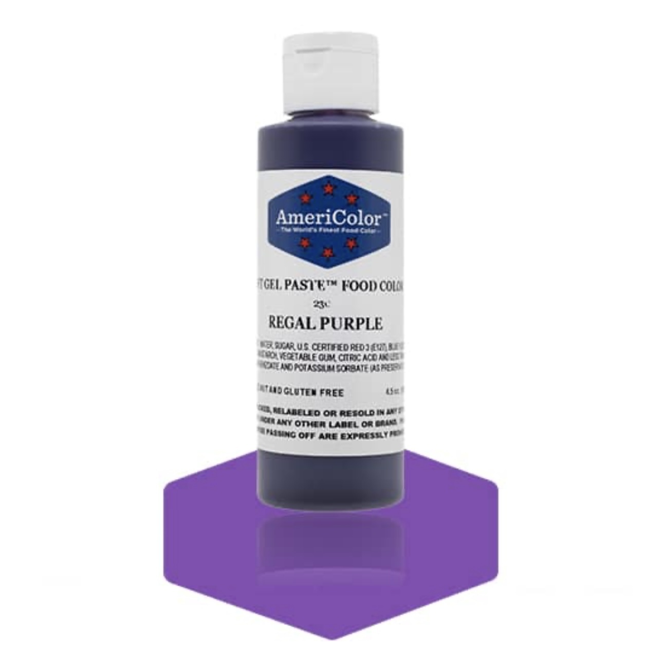 AmeriColor Soft Gel Paste Food Colour Regal Purple 128g