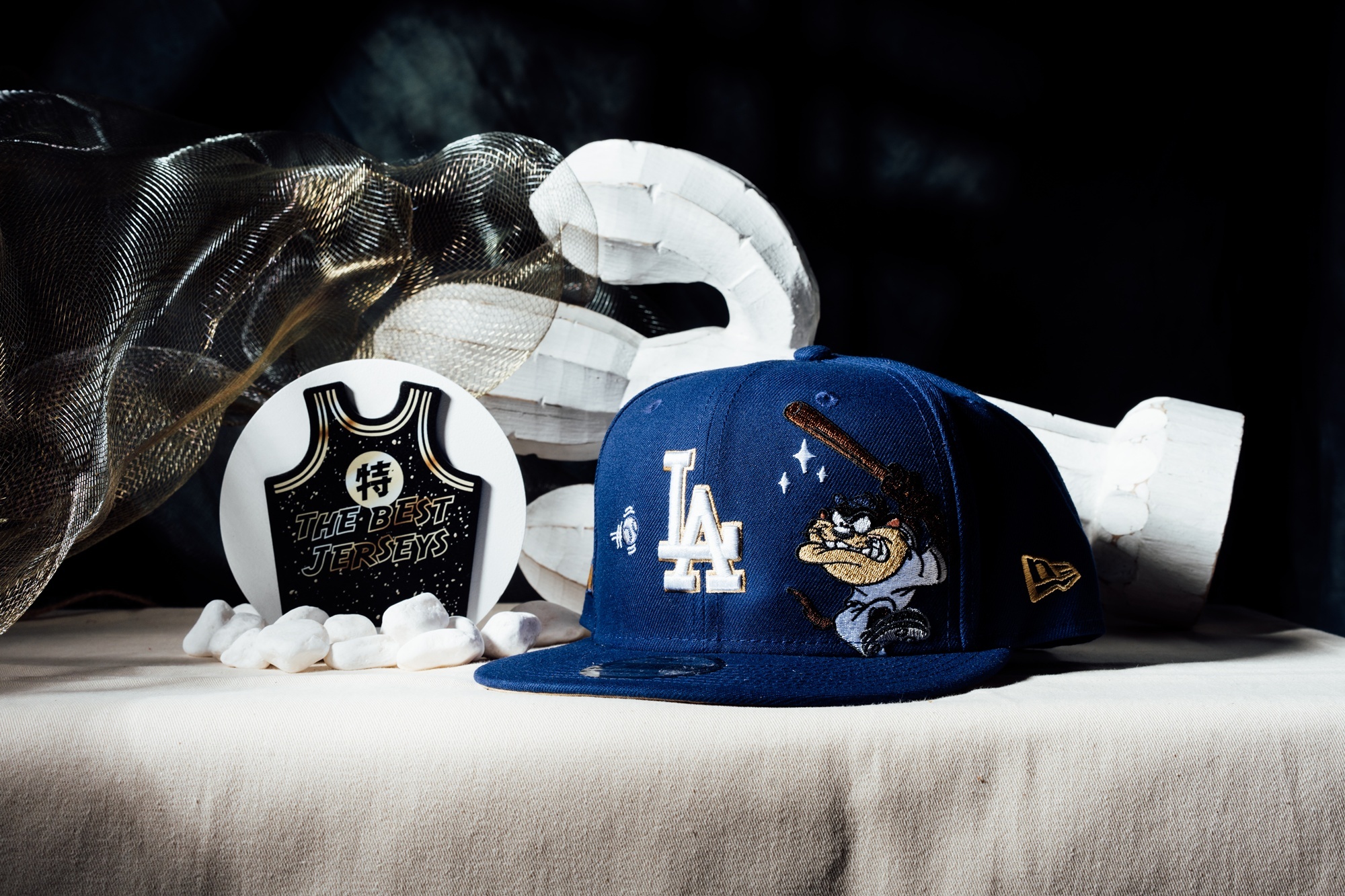 MLB帽子 Los Angeles Dodgers 洛杉磯道奇 Space Jam 怪物奇兵 Taz 棒球帽 New Era 9FIFTY 可調式 全新