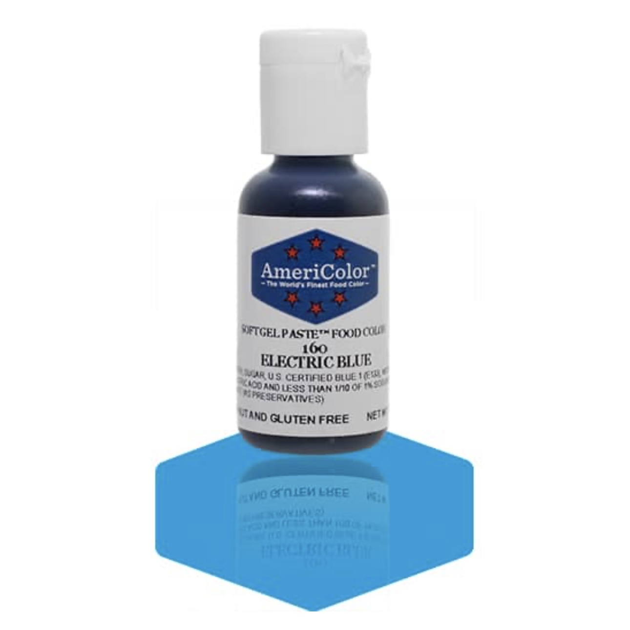 AmeriColor Soft Gel Paste Food Colour Electric Blue 21g