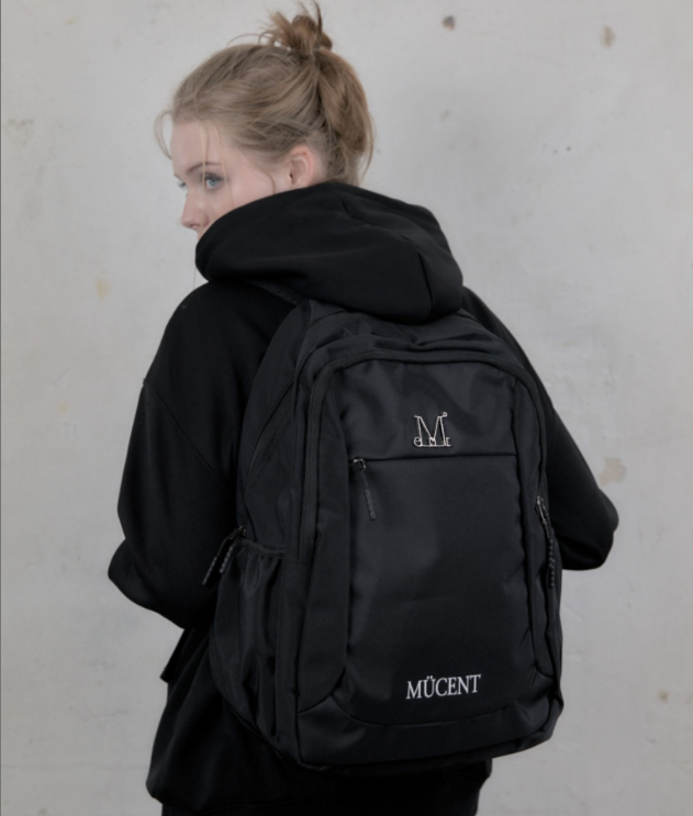 【韓國預購】KRD090711 MUCENT MIKEY METAL LOGO BACK PACK UNISEX