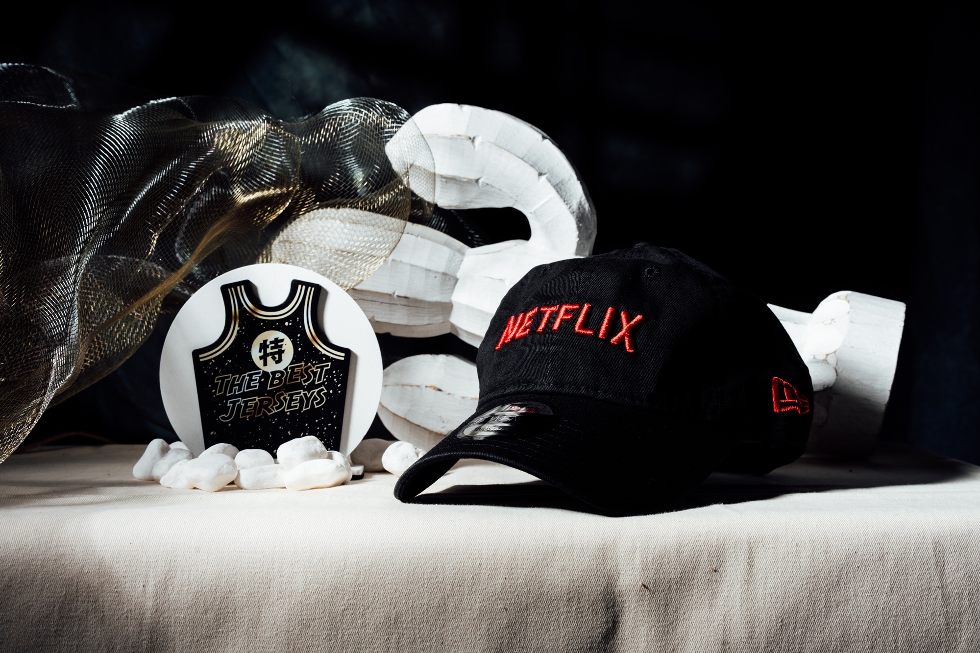 Netflix帽子 Netflix 聯名款 黑 老帽 New Era 9TWENTY 可調式 全新