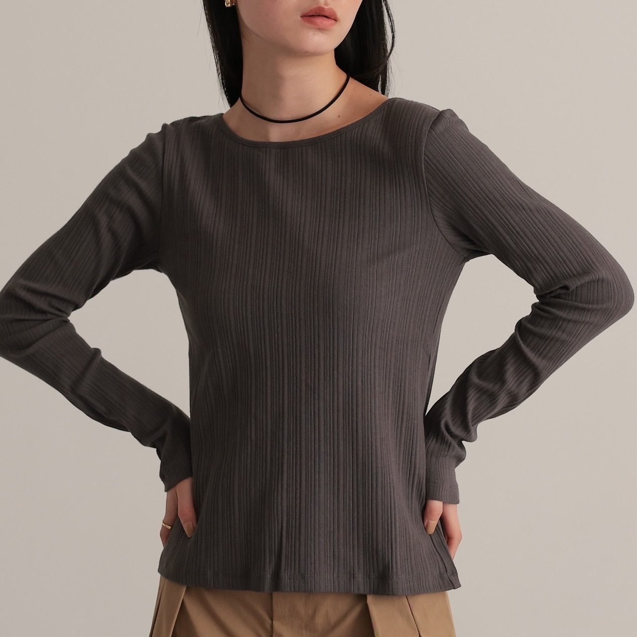 tento 2-Way Twist Rib Top