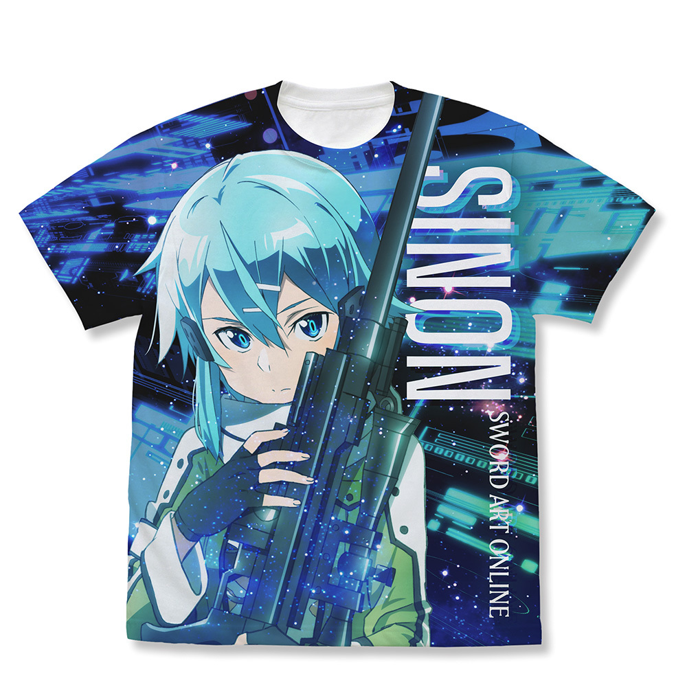ｼﾉﾝ ﾌﾙｸﾞﾗﾌｨｯｸTｼｬﾂ 氷の狙撃手Ver./WHITE COSPA 092826