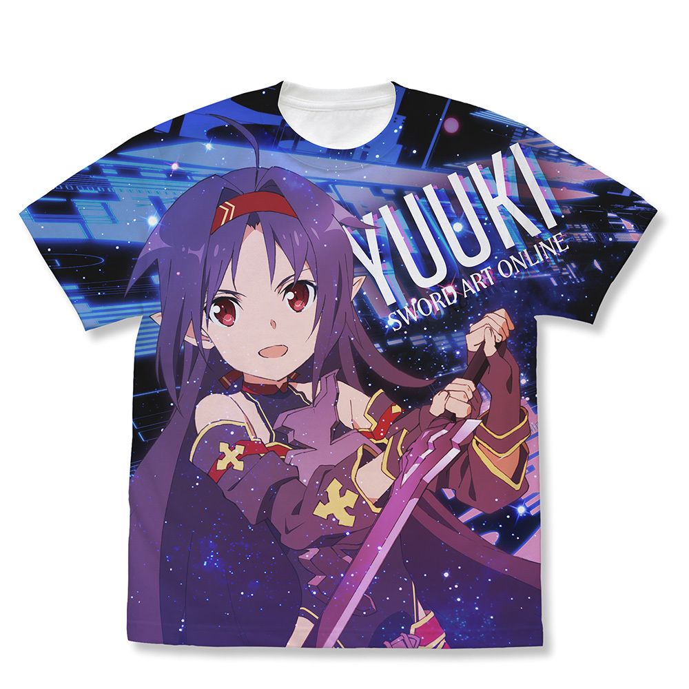 ﾕｳｷ ﾌﾙｸﾞﾗﾌｨｯｸTｼｬﾂ 絶剣Ver./WHITE COSPA 092826