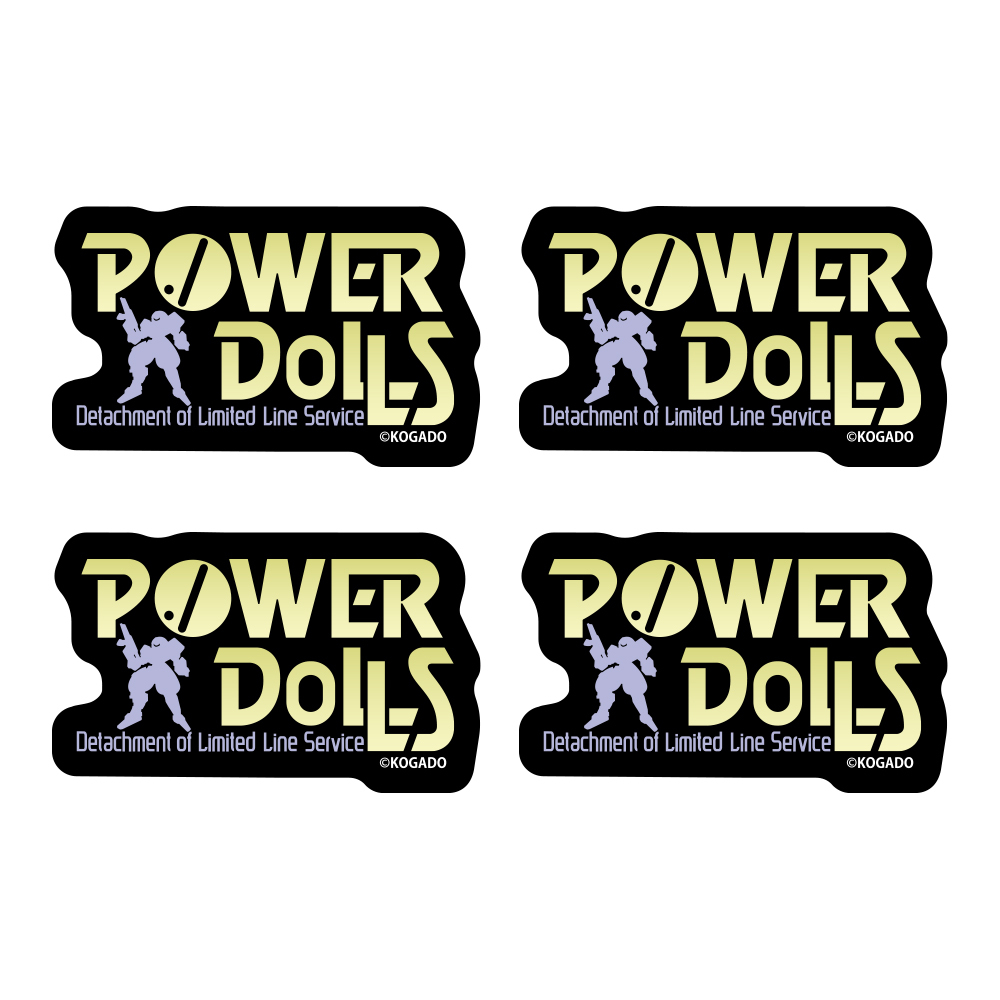 POWER DoLLS ﾛｺﾞ ﾐﾆｽﾃｯｶｰｾｯﾄ COSPA 092826
