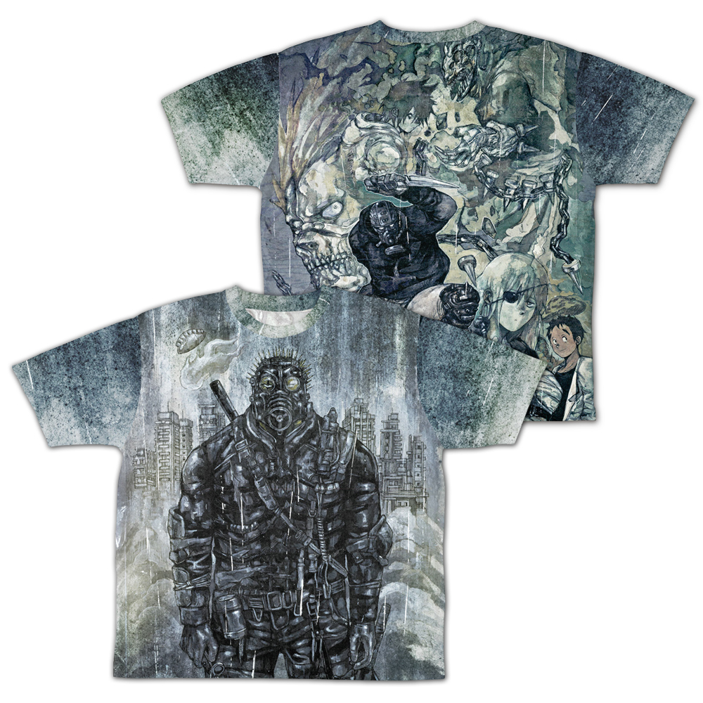 ﾄﾞﾛﾍﾄﾞﾛ｢RAIN｣両面ﾌﾙｸﾞﾗﾌｨｯｸTｼｬﾂ COSPA 092826