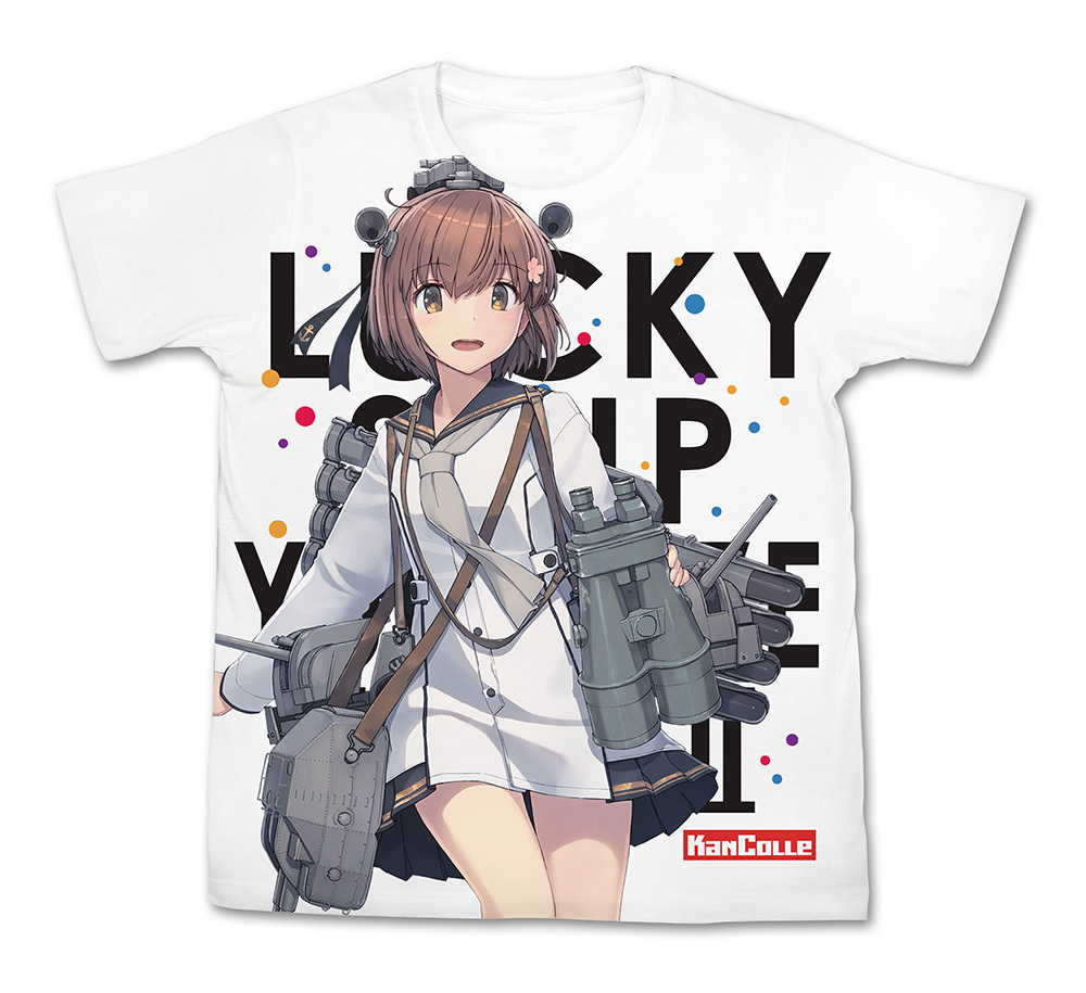 雪風改二 ﾌﾙｸﾞﾗﾌｨｯｸTｼｬﾂ/WHITE COSPA 092826