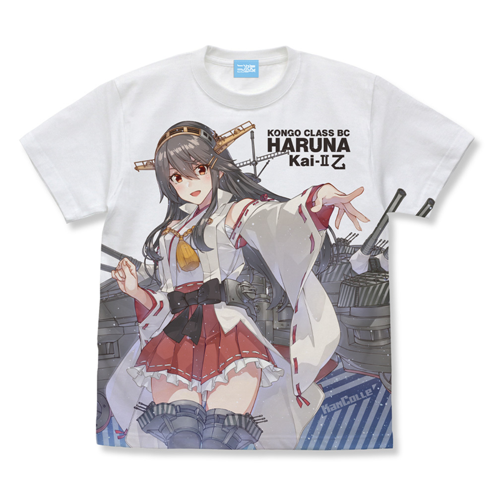 榛名改二乙 ﾌﾙｸﾞﾗﾌｨｯｸTｼｬﾂ/WHITE COSPA 092826
