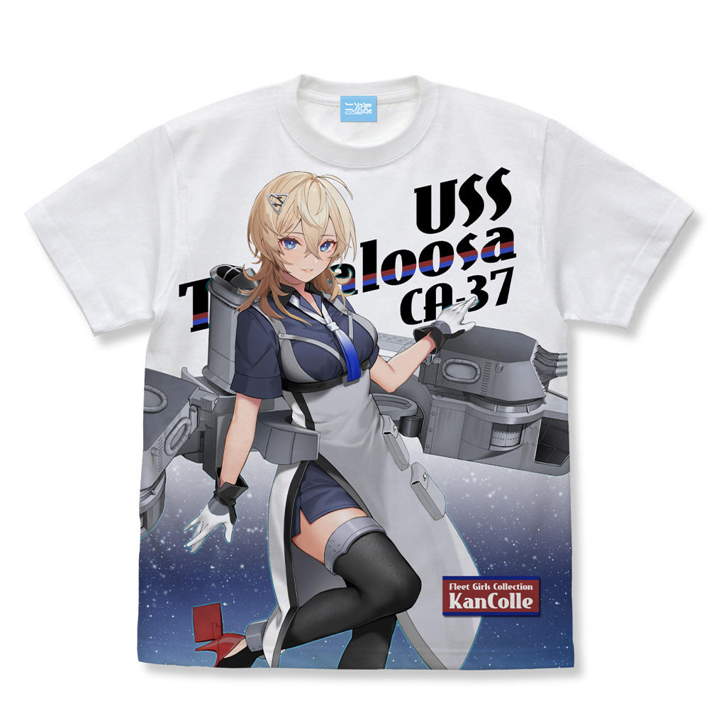 ﾀｽｶﾙｰｻ ﾌﾙｸﾞﾗﾌｨｯｸTｼｬﾂ/WHITE COSPA 092826