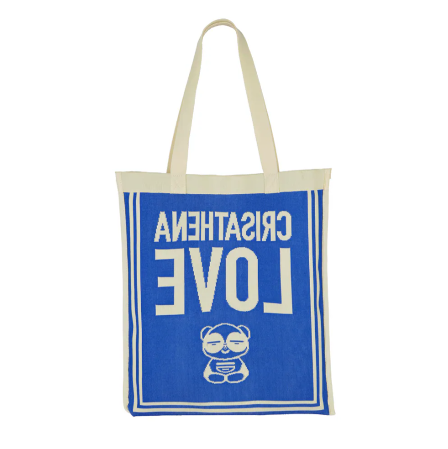 C15 Crisathena Love Chill Panda 手提袋 - 米色｜#CT-250001-BEIGE