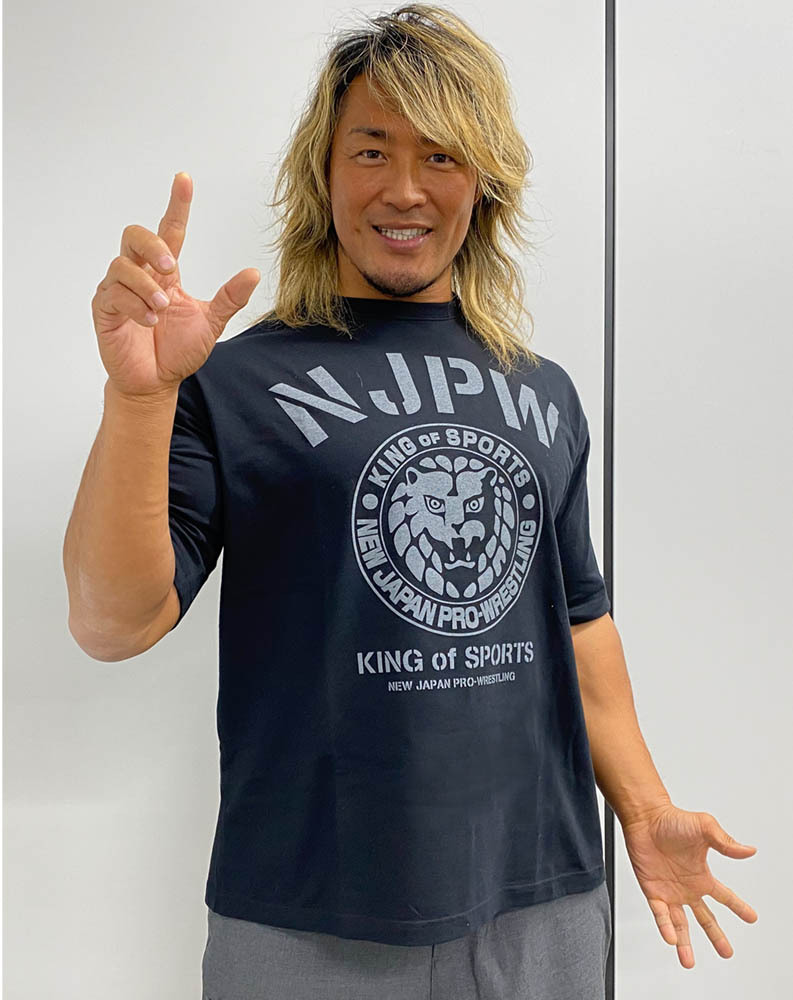 ﾗｲｵﾝﾏｰｸ ﾋﾞｯｸﾞｼﾙｴｯﾄTｼｬﾂ/BLACK COSPA 092826