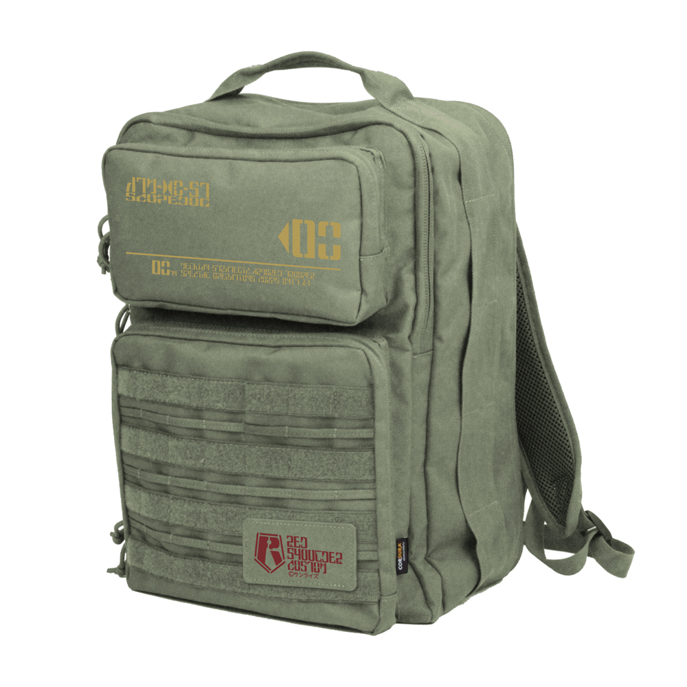 ﾚｯﾄﾞｼｮﾙﾀﾞｰ ﾌｧﾝｸｼｮﾅﾙﾊﾞｯｸﾊﾟｯｸ/RANGER GREEN COSPA 092826