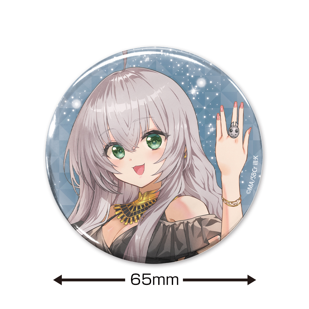 ﾆｬﾙ子 65mm缶ﾊﾞｯｼﾞ 20th Anniversary Ver. COSPA 092826