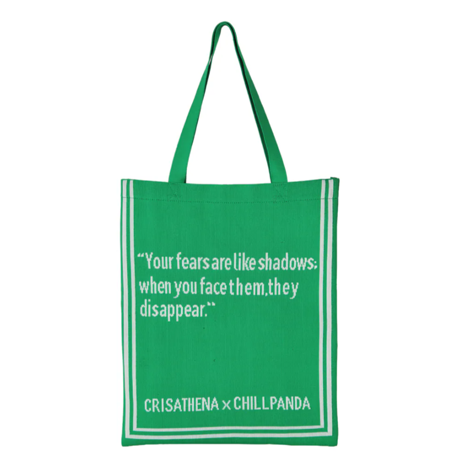 C17 Crisathena Love Chill Panda 手提袋 - 綠色｜#CT-250001-GREEN