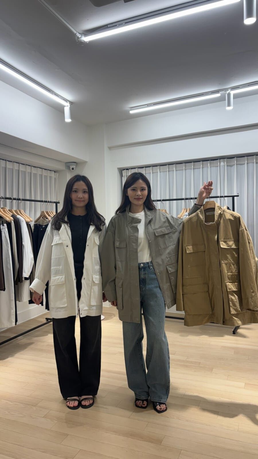 PE7117 立領多口袋工裝休閒外套