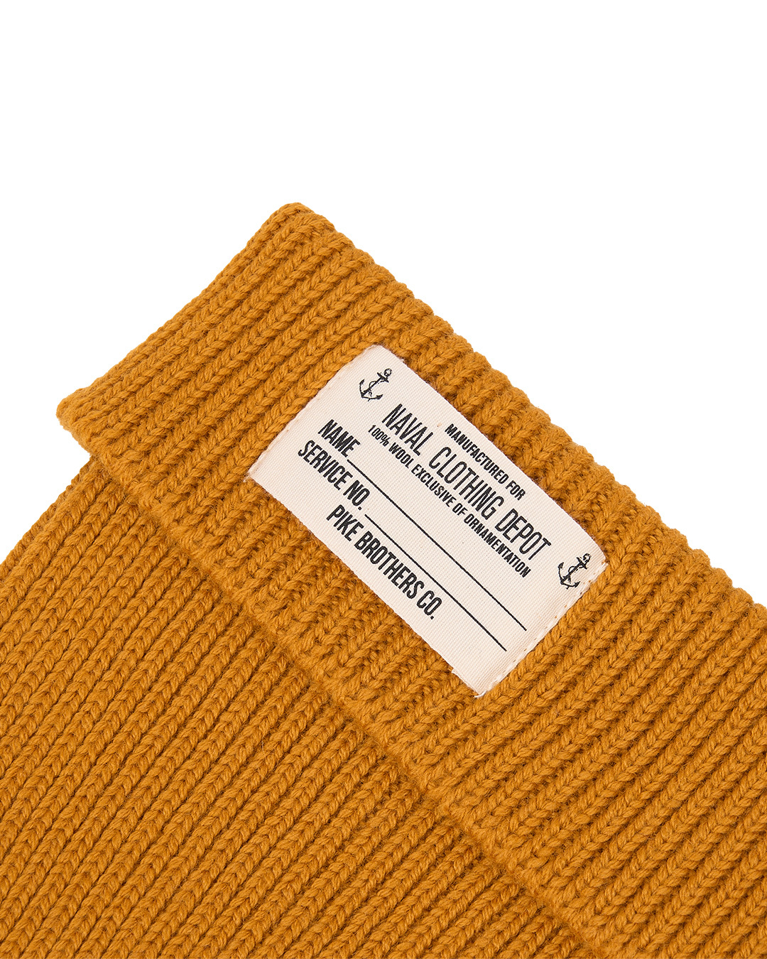 PIKE BROTHERS - USN WATCH CAP / YELLOW