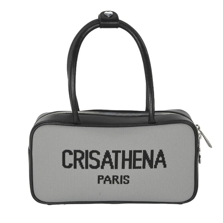 C18 Crisathena 黑色、灰色保齡球包｜#CT-250003-BLK_GRY