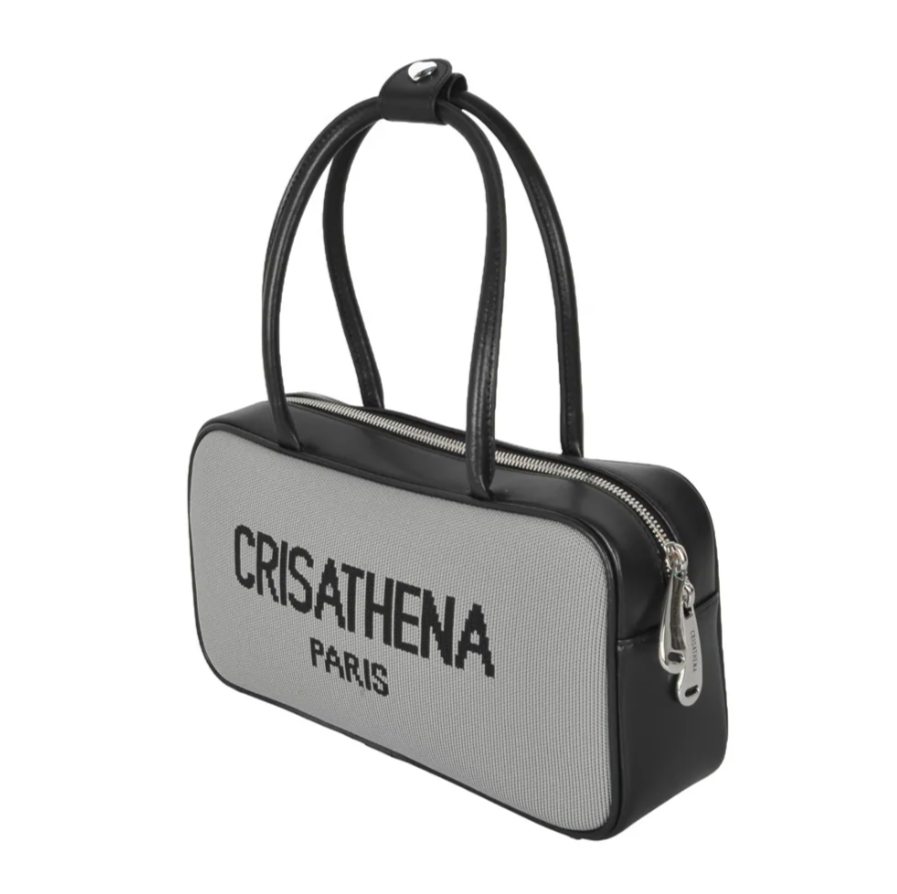 C18 Crisathena 黑色、灰色保齡球包｜#CT-250003-BLK_GRY