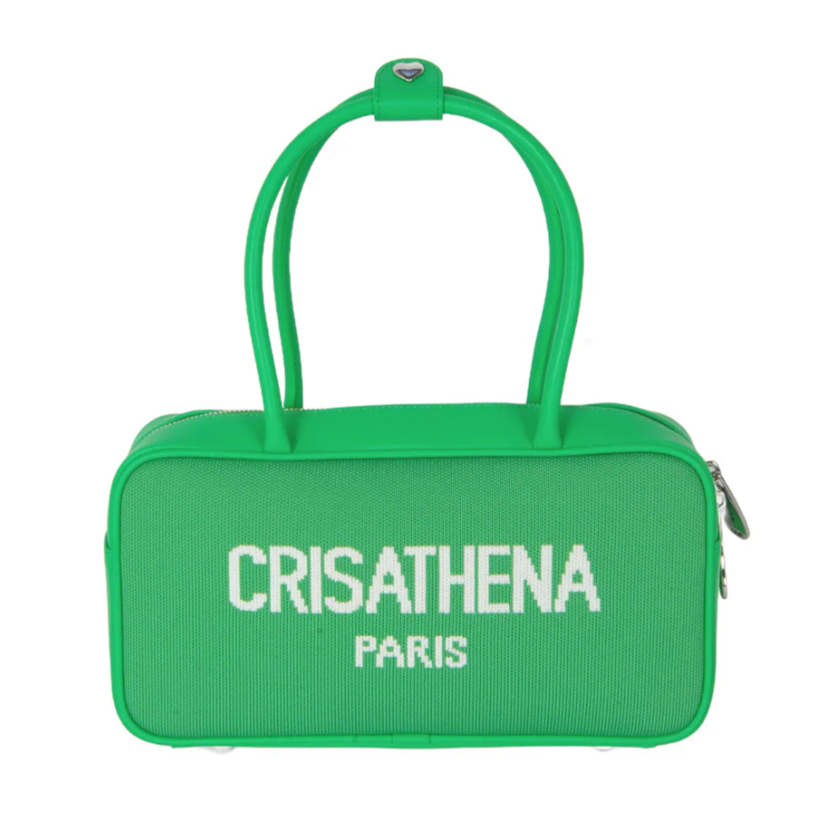 C20 Crisathena 綠色、白色保齡球包｜#CT-250003-GRN_WHT