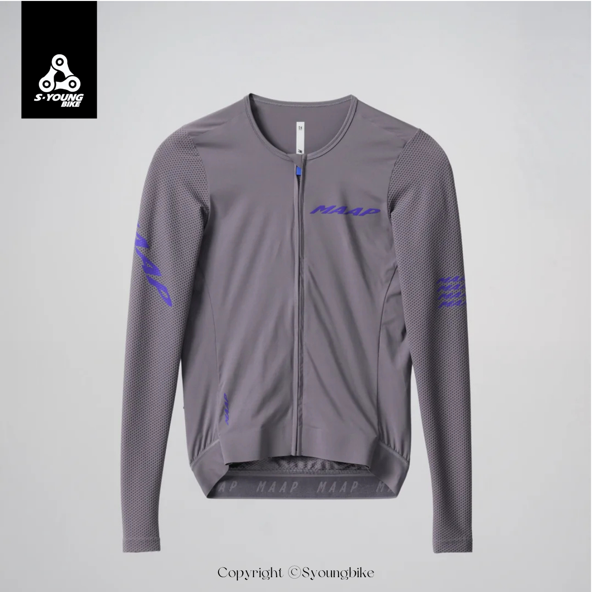 【MAAP】Pro Emerge LS Jersey 男性長袖車衣  /  Anthracite