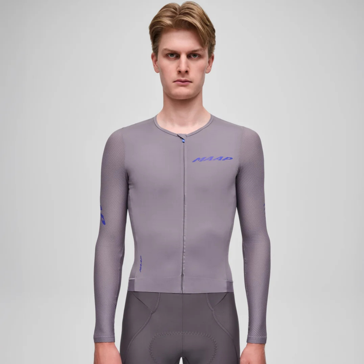 【MAAP】Pro Emerge LS Jersey 男性長袖車衣  /  Anthracite