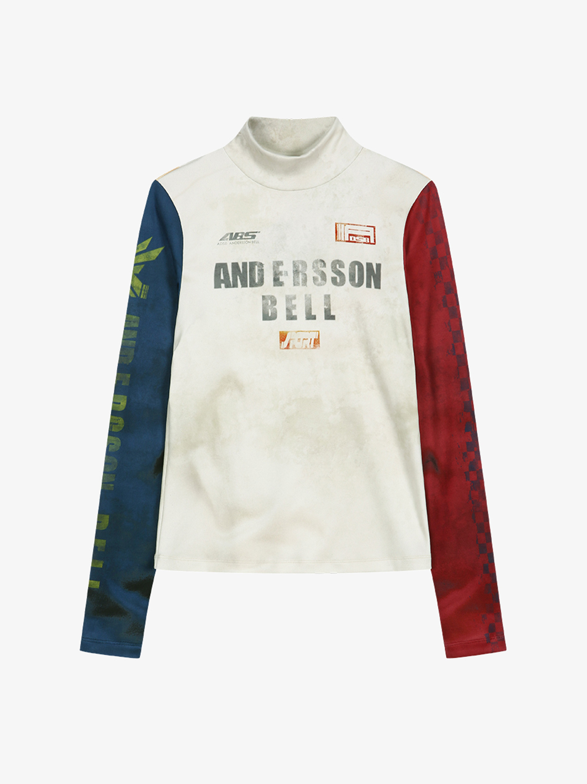 ANDERSSON BELL RACING GRAPHIC COLOR BLOCK 長袖上衣