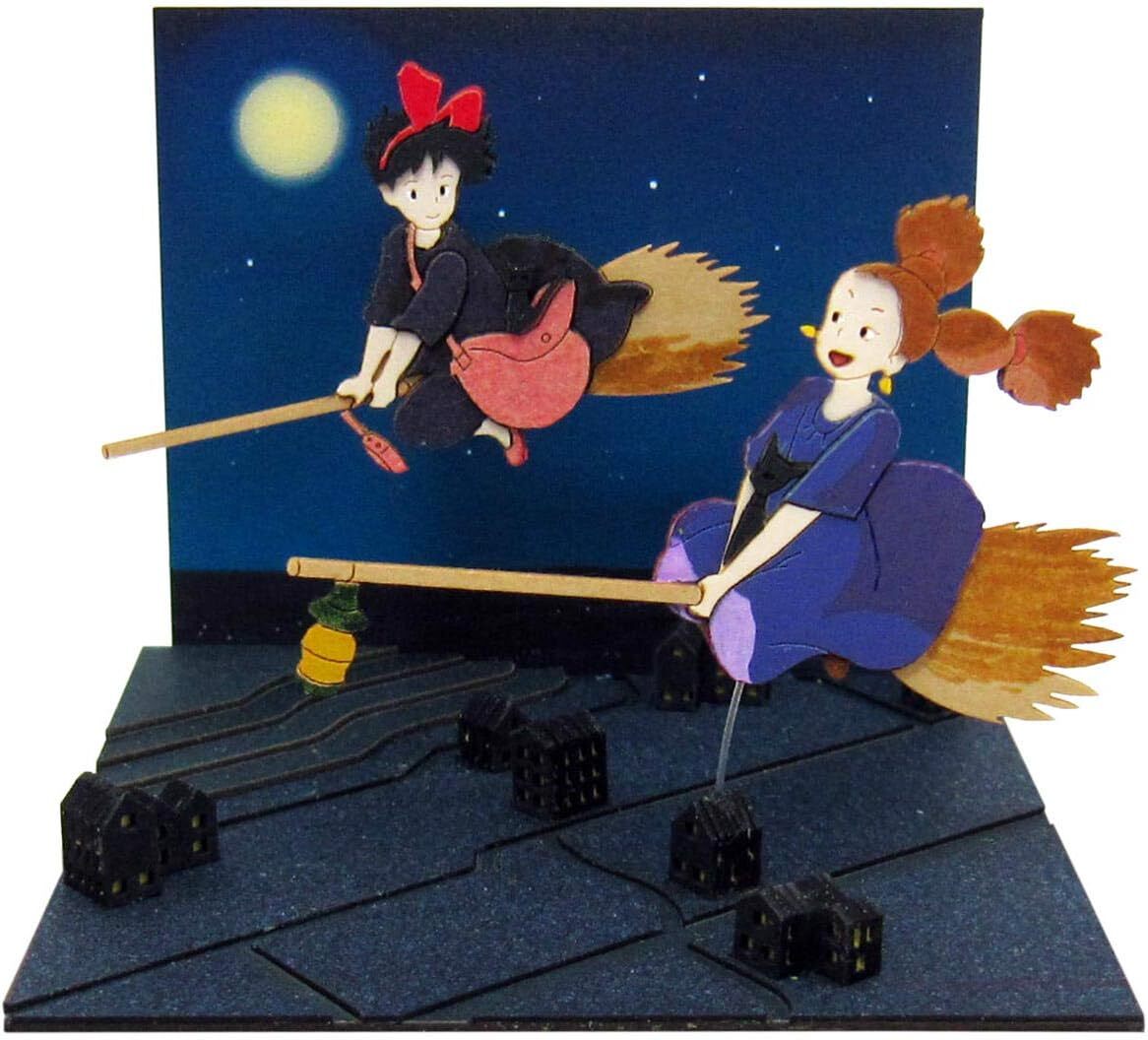 SANKEI Studio Ghibli Mini MP07-81 Kiki's Delivery Service Papercraft