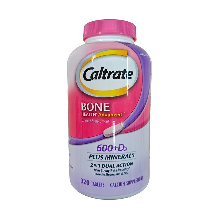美國佳存Caltrate 鈣+鎂+鋅+D3，320粒裝