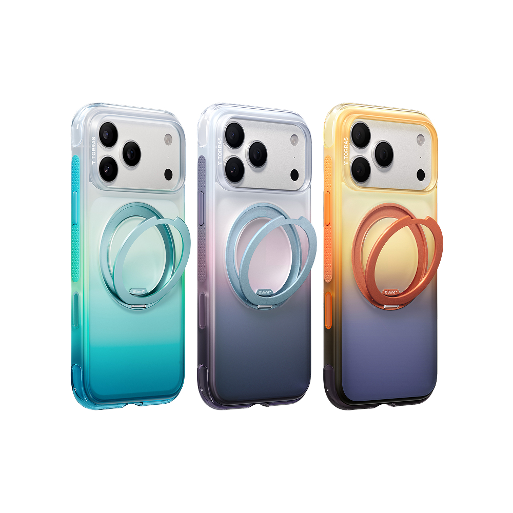 TORRAS Ostand O3 Air 360度氣囊殼 for iPhone 18