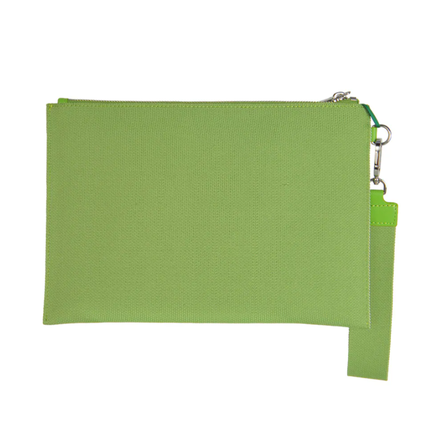 C30 Crisathena 綠色大號手拿包｜#CT-250009-1-GREEN