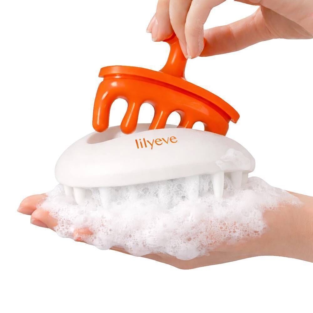 韓國 lilyeve 2WAY頭皮刮痧按摩刷