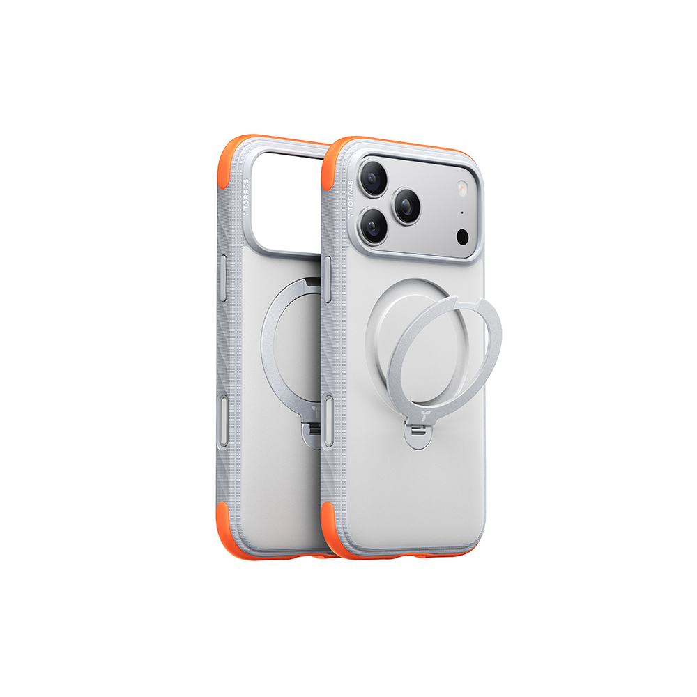 TORRAS Ostand Q3 Rugg 撞色四象限手機殼 for iPhone 18