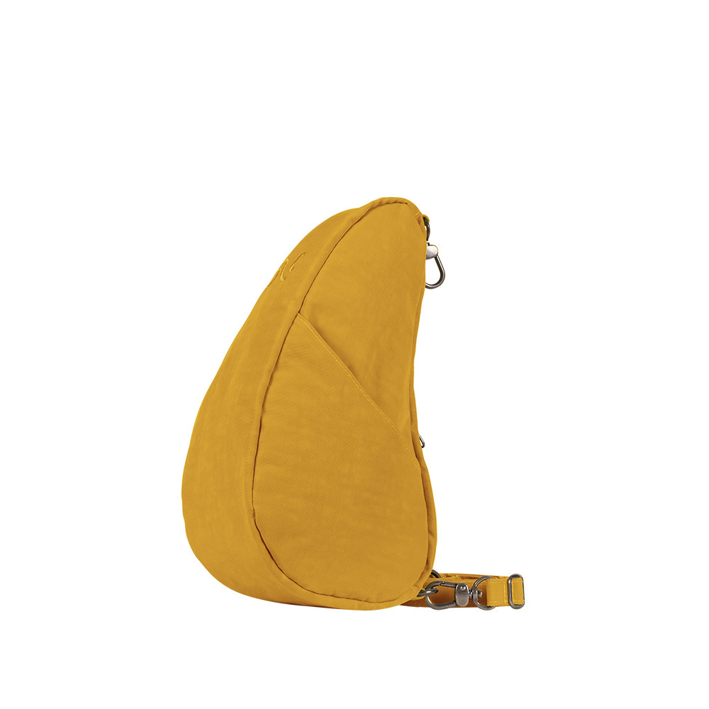 基本款 TEXTURED NYLON BAGLETT 斜背包-蜂巢黃