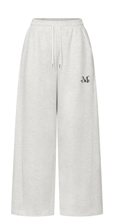 【韓國預購】KRD090736 MUCENT RICKHAN SIDE PINTUCK SWEAT PANTS UNISEX (2COLOR)