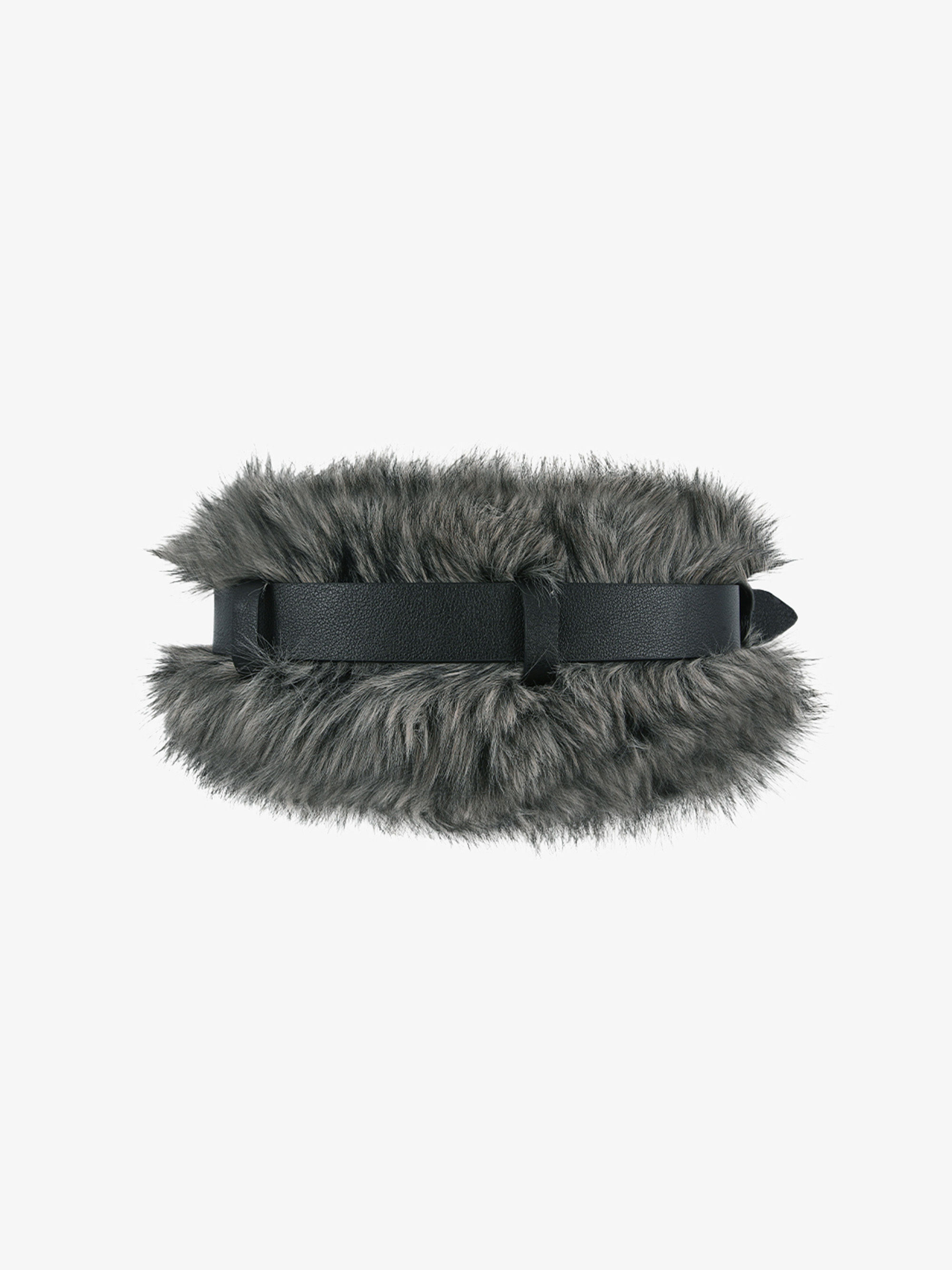 ANDERSSON BELL BELTED FUR SHORT MUFFLER 圍巾