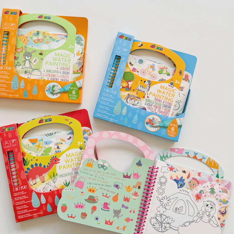 德國Avenir Kids 我的神奇水畫冊