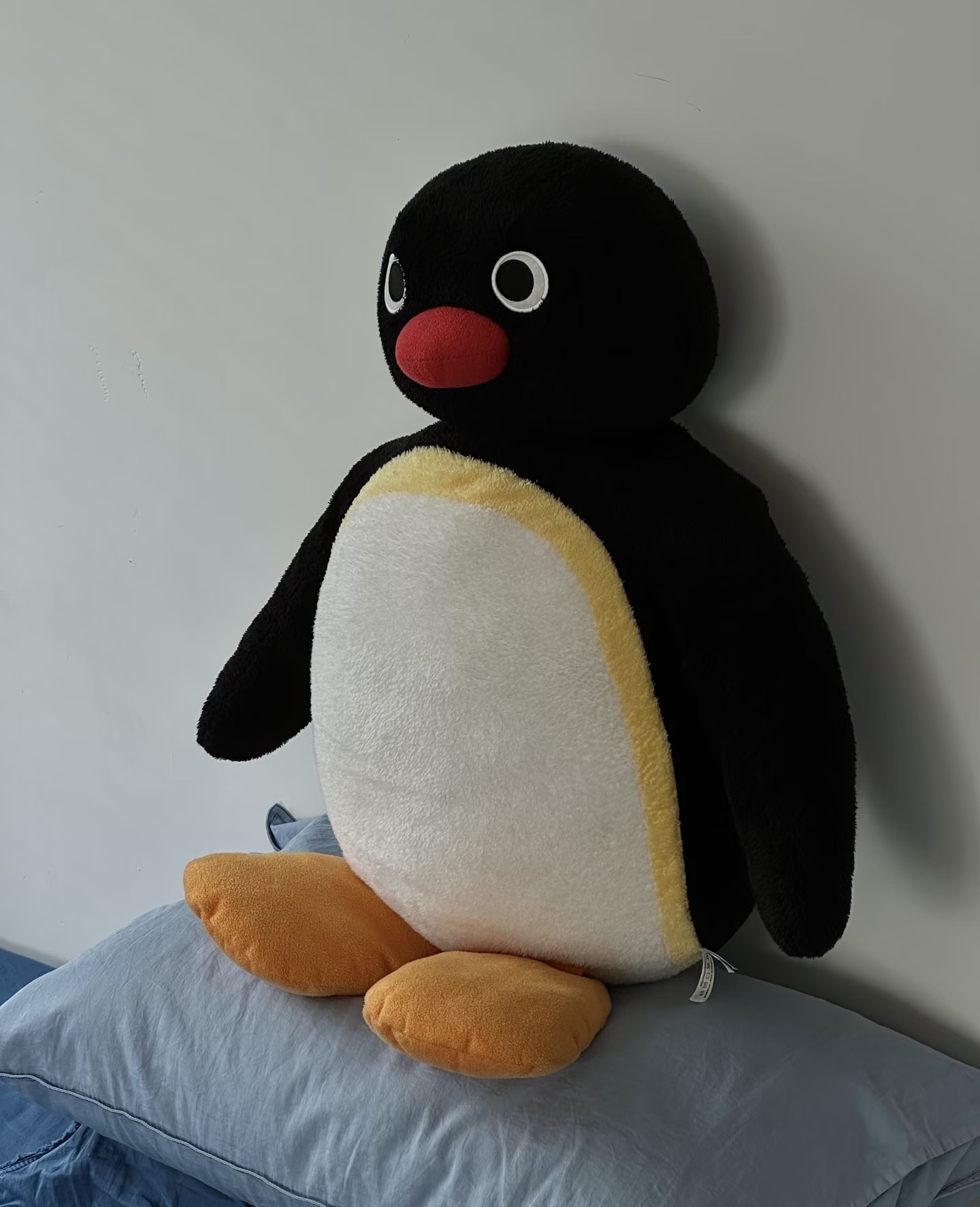 新品預購！PINGU 企鵝家族 PINGU可愛站姿大玩偶 60cm
