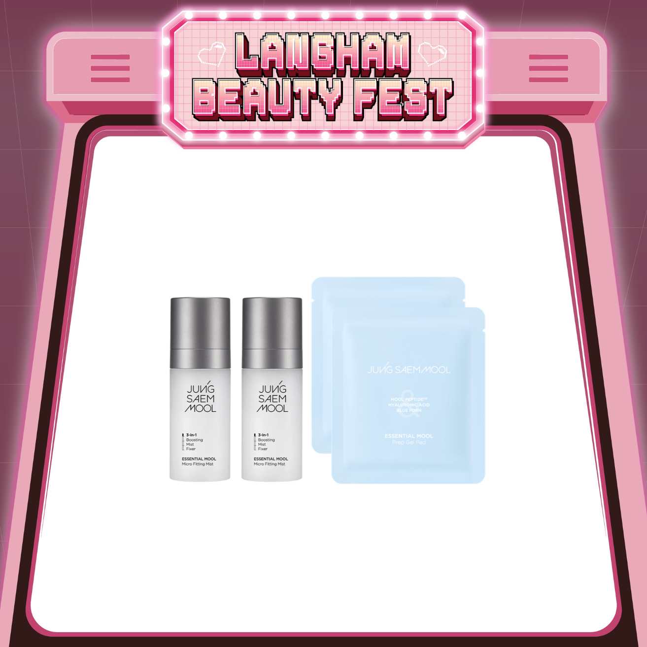 JUNG SAEM MOOL BEAUTY 定妝噴霧套裝