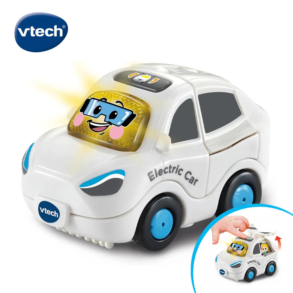 嘟嘟聲光互動車-電動車