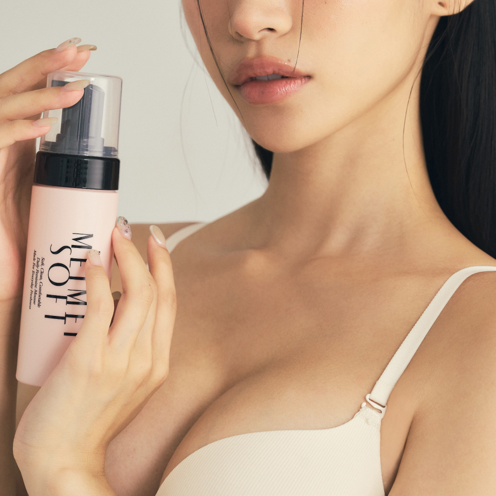 Intimate Cleansing Mousse【Mei Mei Soft】 Peach Glow Feminine Cleansing Mousse
