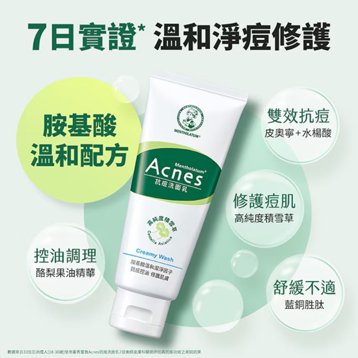 曼秀雷敦Acnes藥用抗痘洗面乳100g｜ 抗痘潔面乳 控油清潔 痘痘肌洗面乳【輕鬆購五金百貨】